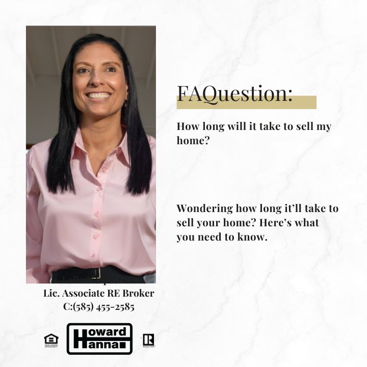 HOW LONG WILL IT TAKE TO SELL MY HOME