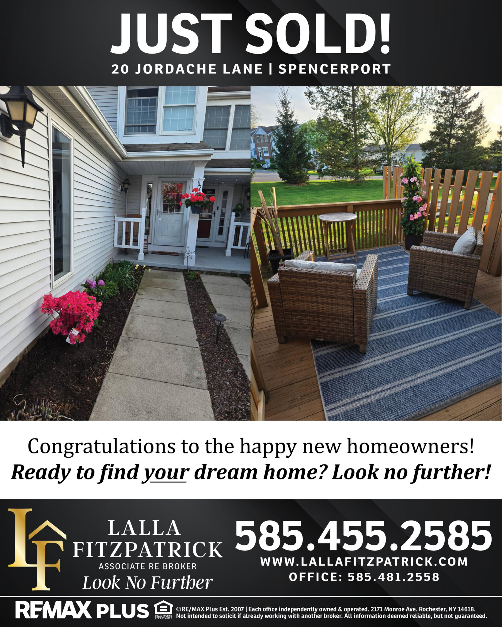 JUST SOLD 20 JORDACHE LANE!