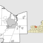 Clarkson NY real estate location map Monroe County New York