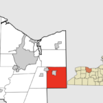 Perinton NY real estate location map Monroe County New York