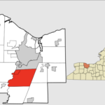 Henrietta NY real estate location map Monroe County New York